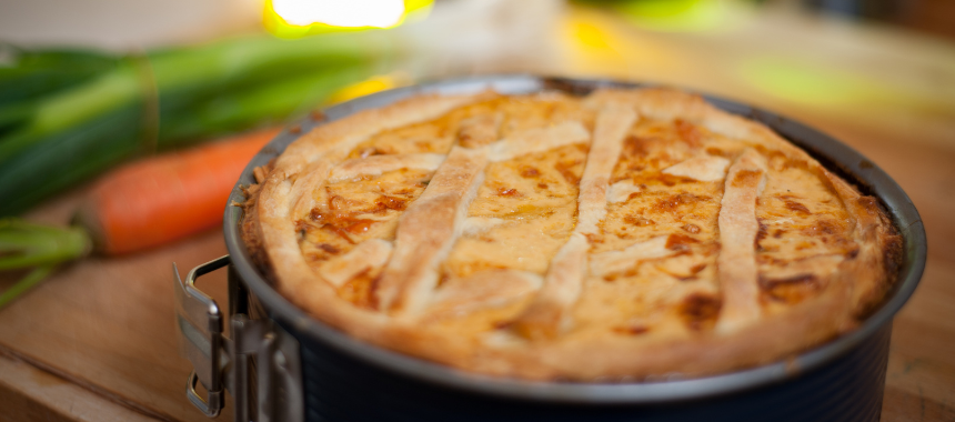 Torta de Legumes Vegana: Uma Refeição Completa e Saborosa